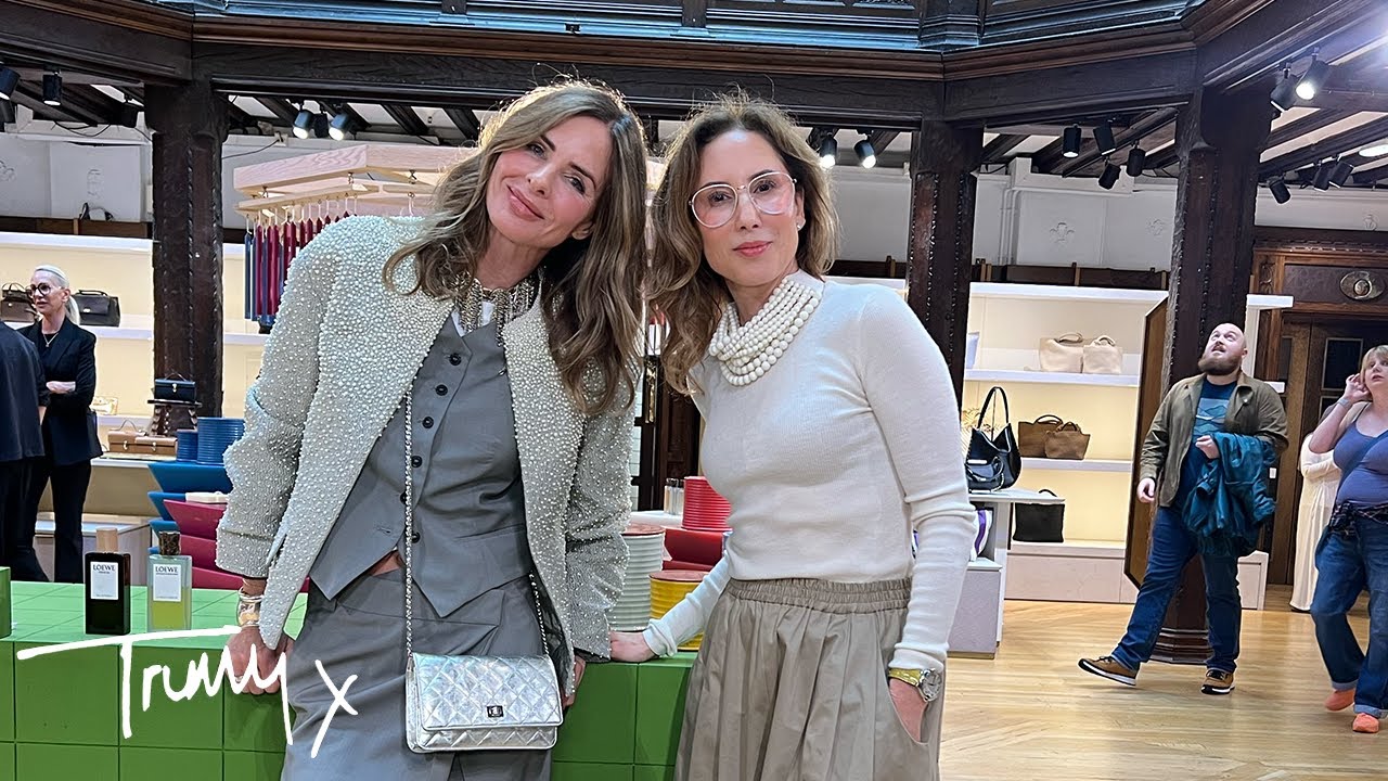 Liberty London Shop-Up: With Trinny & Carla Rockmore | Fashion Haul | Trinny