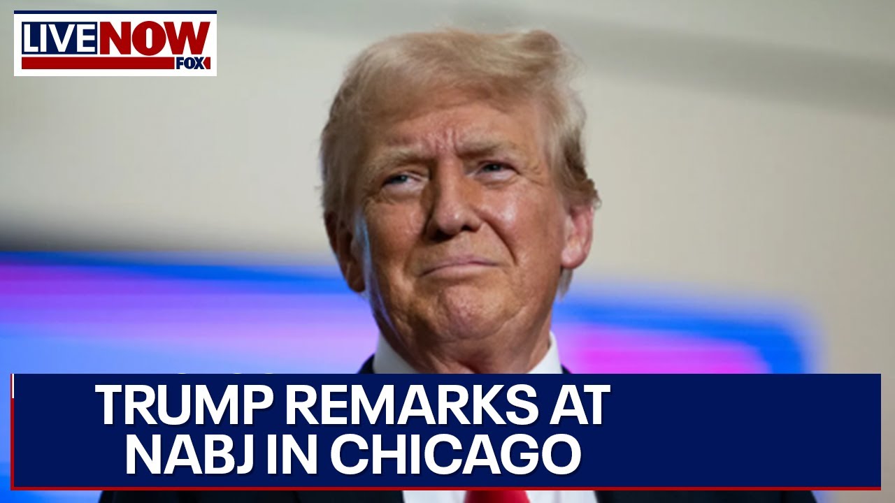 LIVE: Donald Trump remarks at NABJ conference in Chicago | LiveNOW from FOX