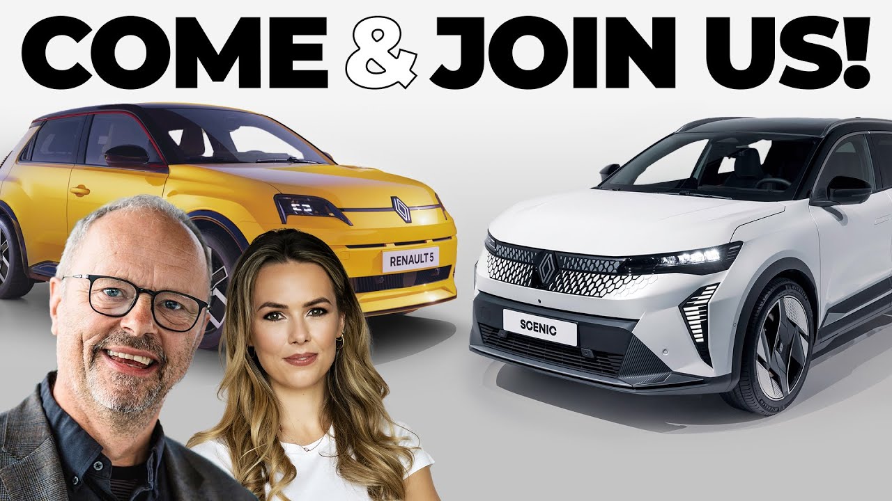 Live from London: See The Renault 5 & Test Drive New Scenic with Robert!