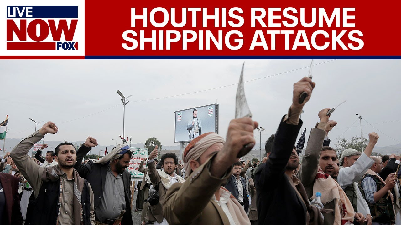 Live Israel-Hamas War updates: Houthis mount second shipping attack this week | LiveNOW from FOX