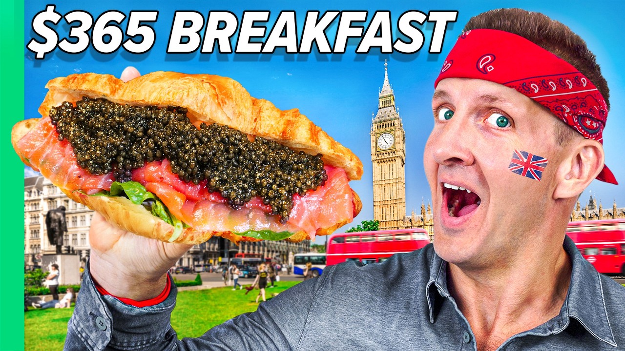 London’s $3 vs $365 British Breakfast!! Beans should be banned!!