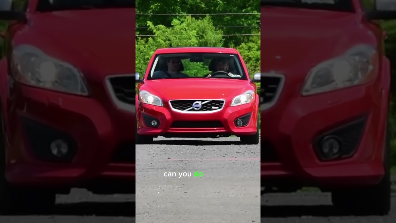 Macro Wolf Dad and a Volvo C30 T5 R-Design