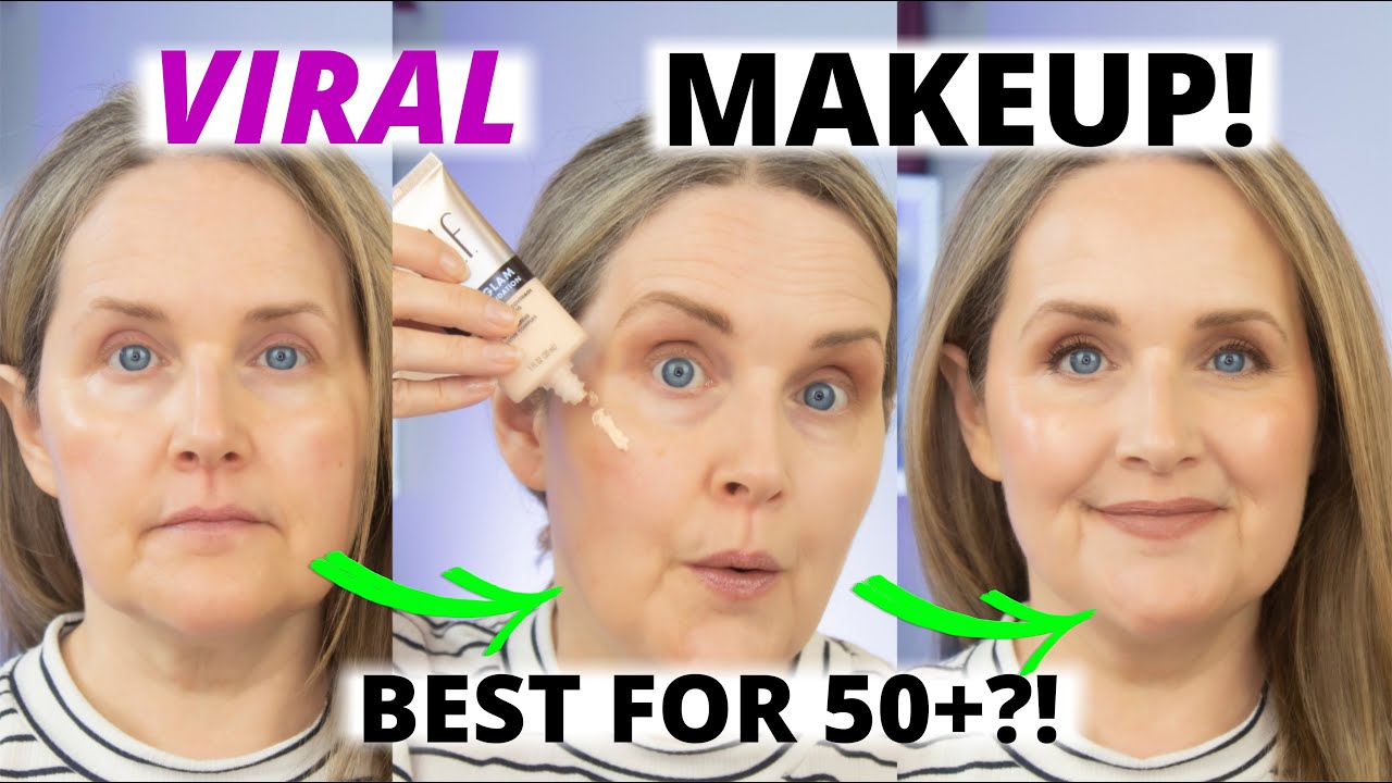 Makeup For Mature Women – Testing NEW Viral Makeup Products So You Don’t Have To! Over 50 Tutorial