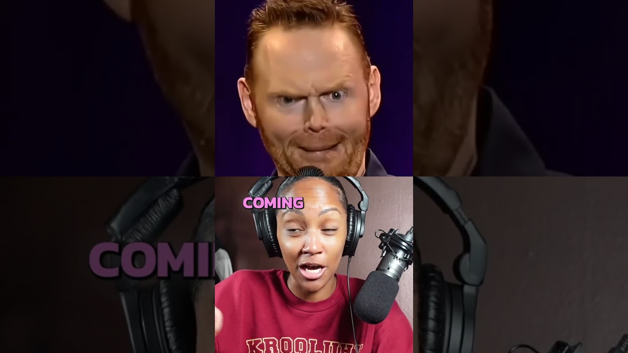 MEN DO NOT CARE!! #SHORTS #BILLBURR #BRITTREACTS #COMEDY #REACTION