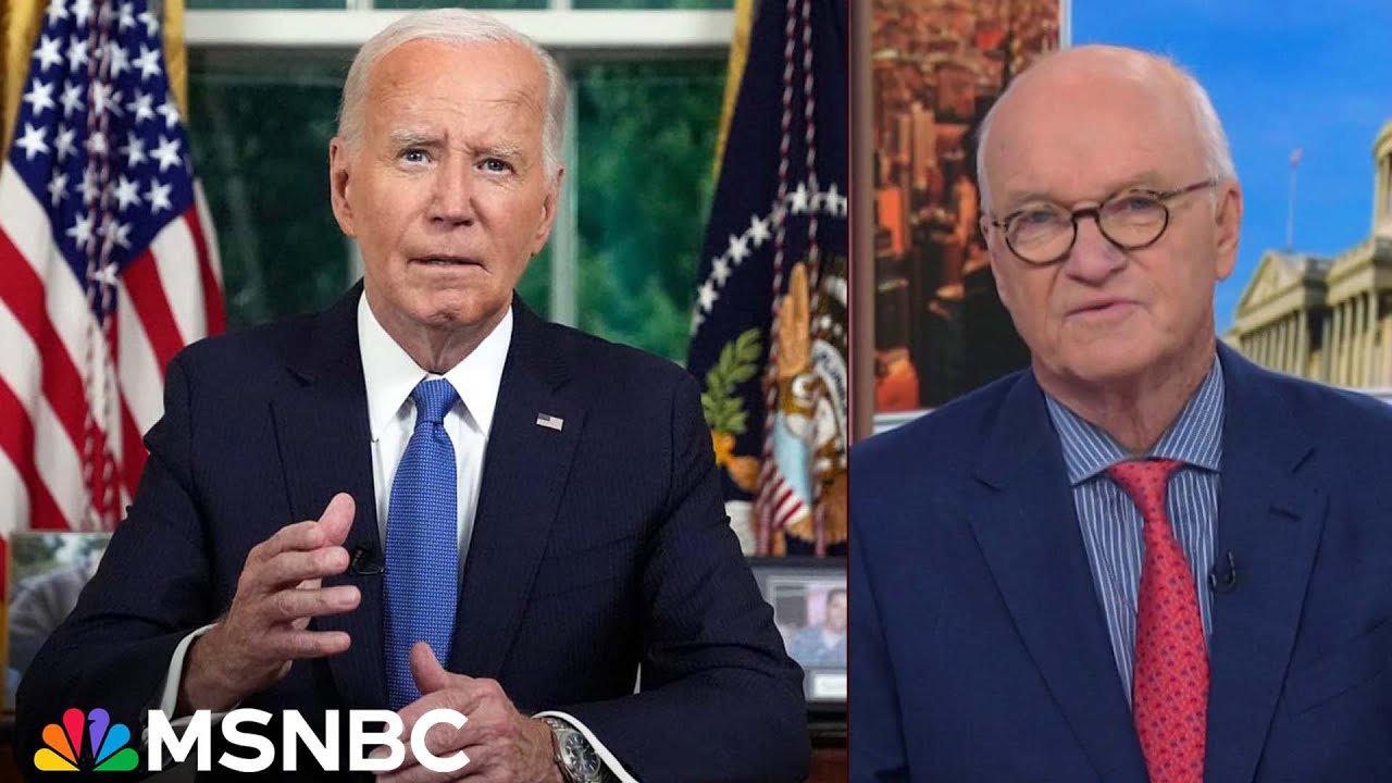 Mike Barnicle: Last night, you saw a portrait of character with Biden’s address