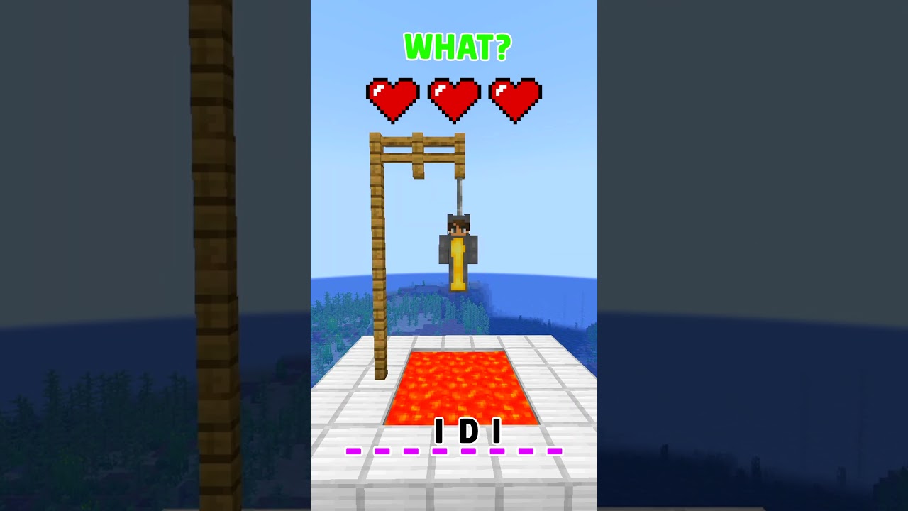 Minecraft Hangman vs Slogo!