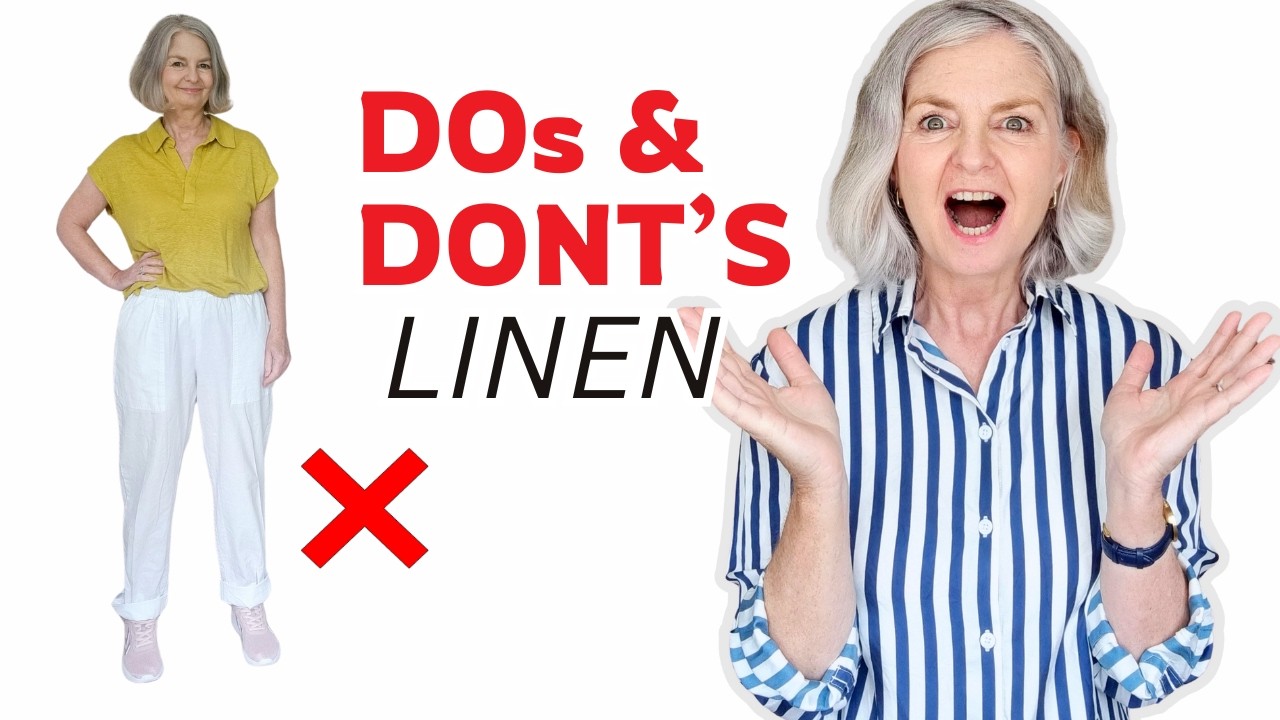 Mistakes To Avoid When Styling Linen Over 60