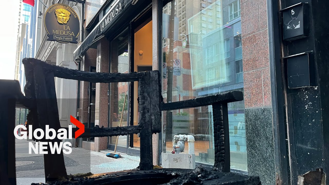 Montreal Italian restaurant latest to be targeted by fire bombing