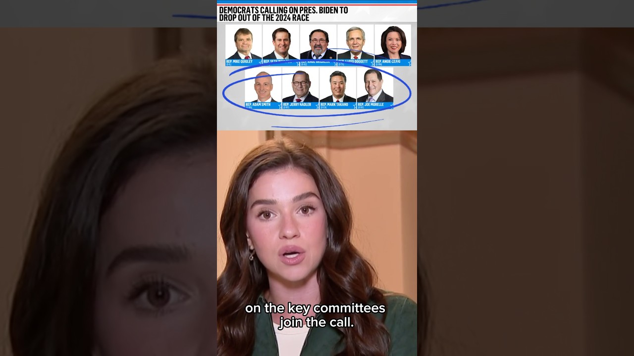 More Democrats call for Biden to drop out of the race for presidency