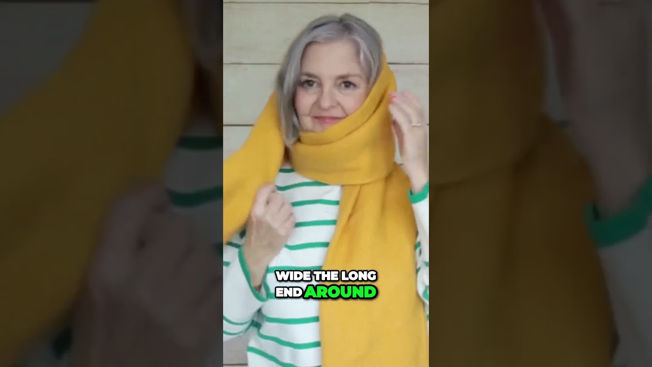 more ways to tie a scarf #shorts28 #shortsviral #scarfhack