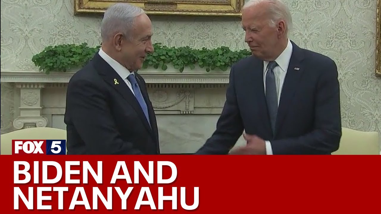 Netanyahu meets with Biden amid protests | FOX 5 News