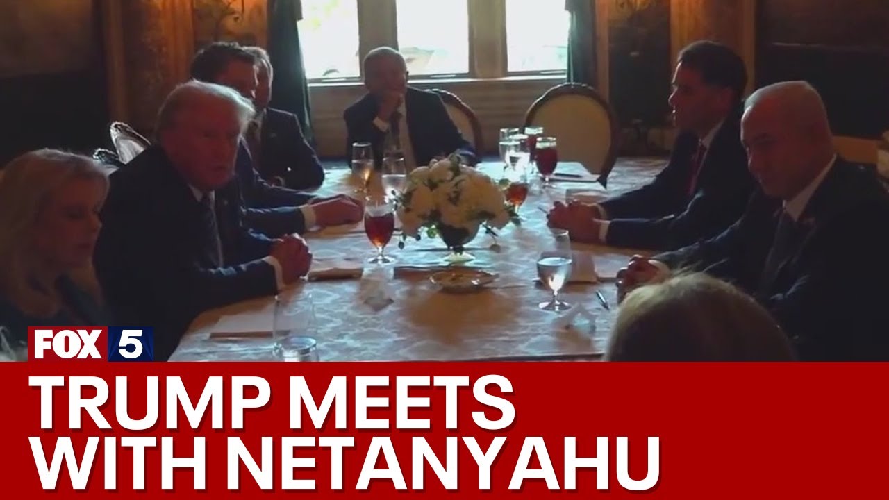 Netanyahu meets with Trump in Florida | FOX 5 News