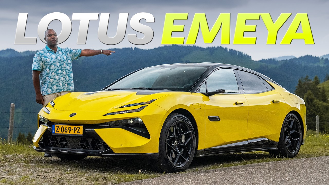 NEW Lotus Emeya R Road Trip Review: Is This Taycan Rival A REAL Lotus? | 4K