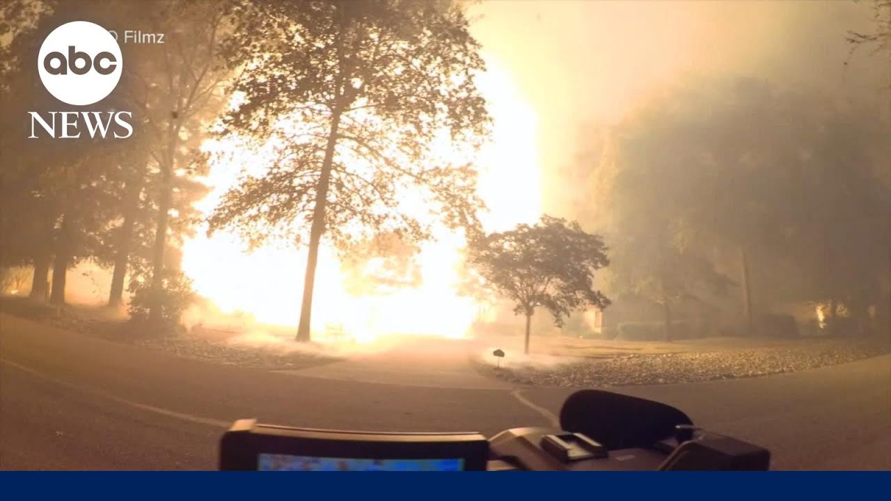 Northern California wildfire burns through area larger than Los Angeles, officials say