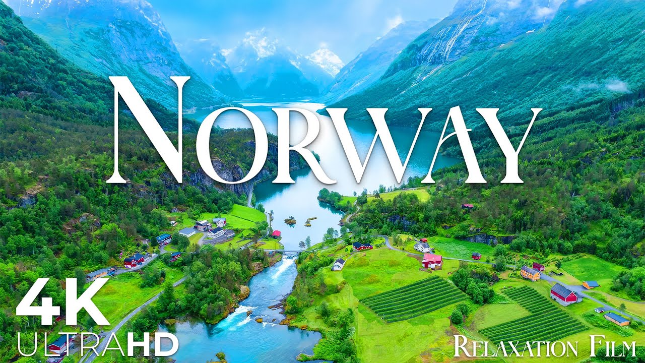 NORWAY 4K – Soothing Music with Scenic Relaxation Film – Nature Video Ultra HD