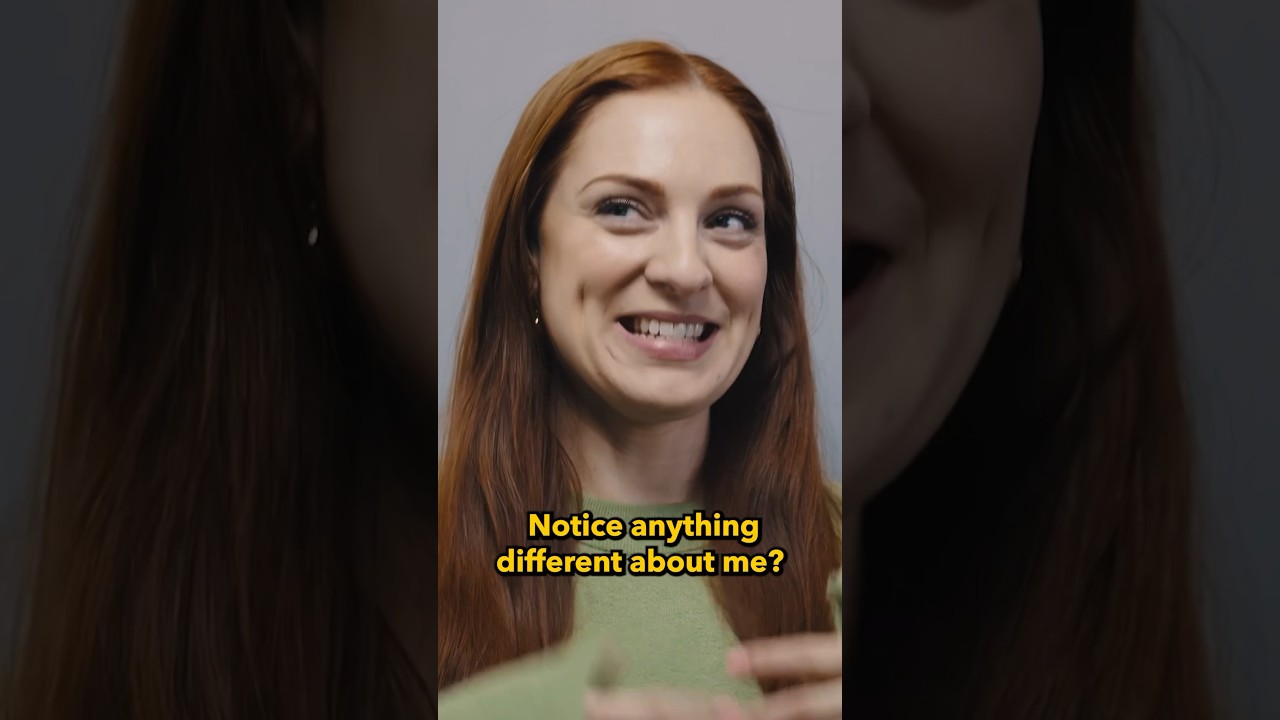 notice anything different about me?