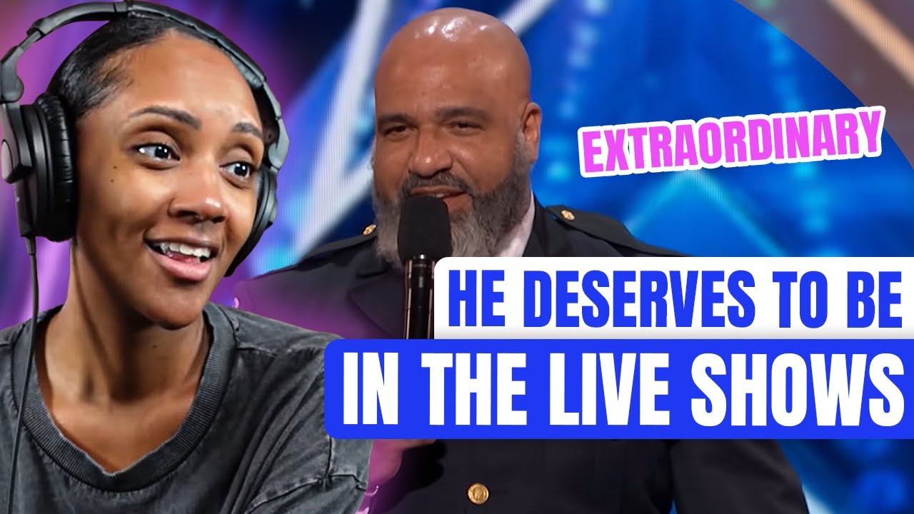 OF COURSE I CRIED! | Police Officer Mervin Mayo | “Thinking Out Loud” by Ed Sheeran | AGT 2024