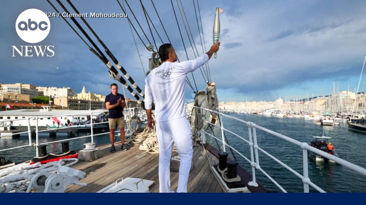 Olympic flame’s journey to the Games