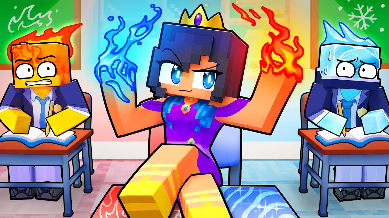 ONE QUEEN in an ALL ELEMENTAL School!