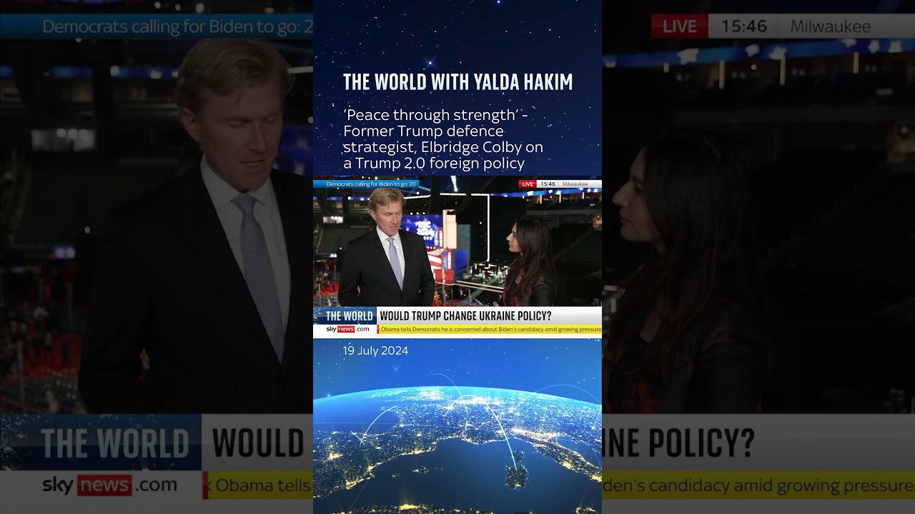 ‘Peace through strength’ – Elbridge Colby on a Trump 2.0 foreign policy