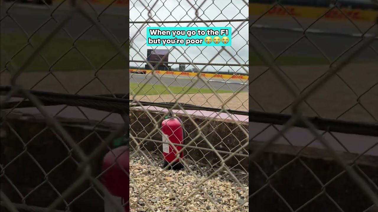 POV: You go to the F1 but you’re poor 😭