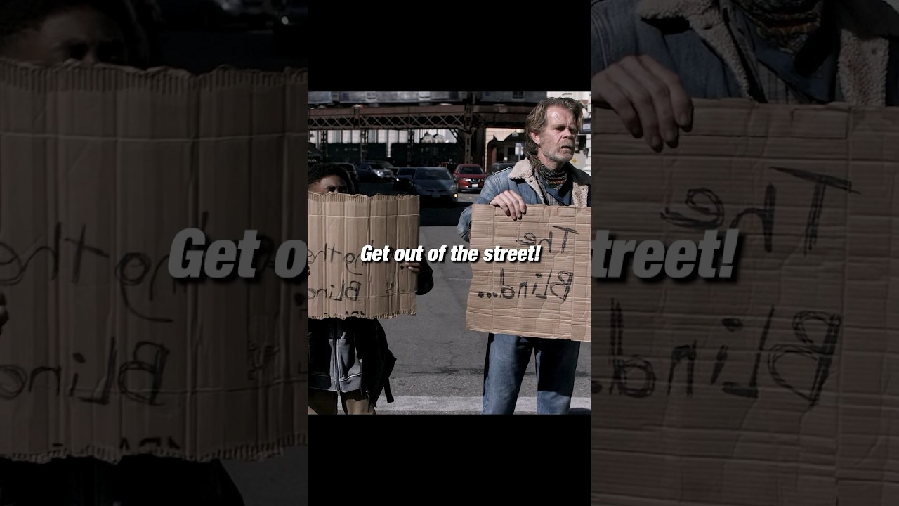 Pretending to be blind to make money😅 #movie #series