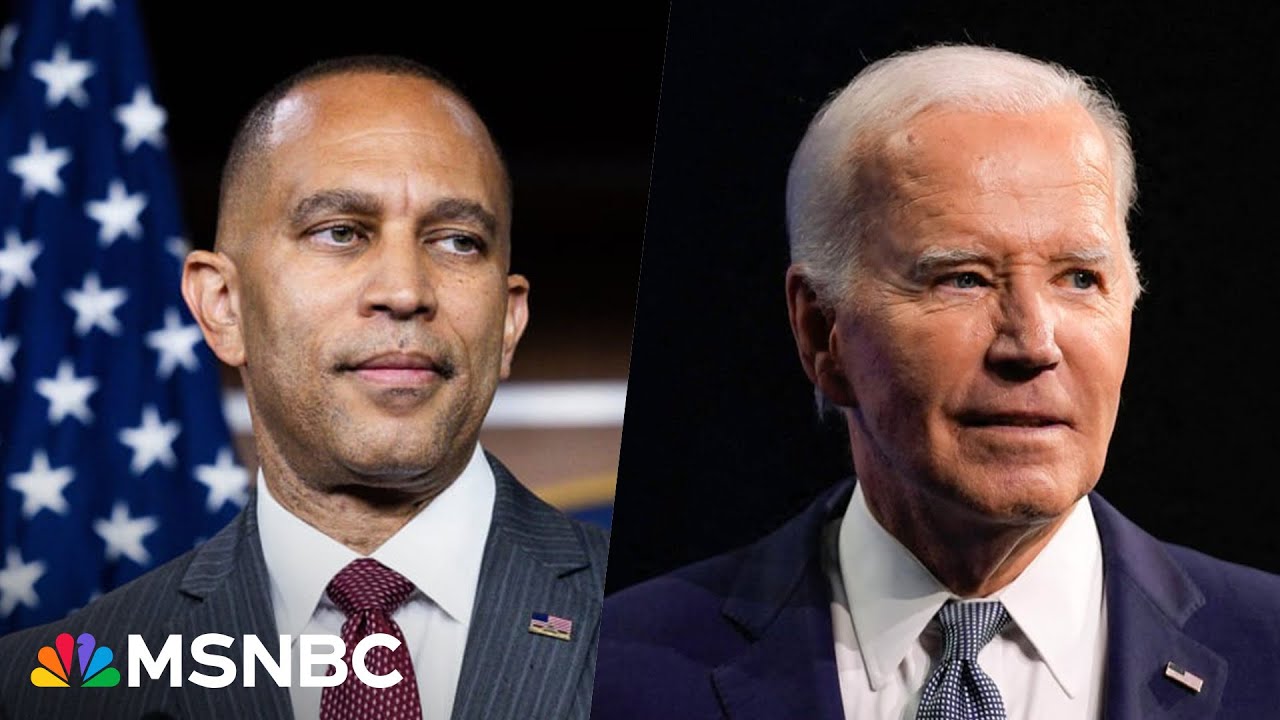 Rep. Jeffries calls Biden’s move to step aside a ‘heroic act’