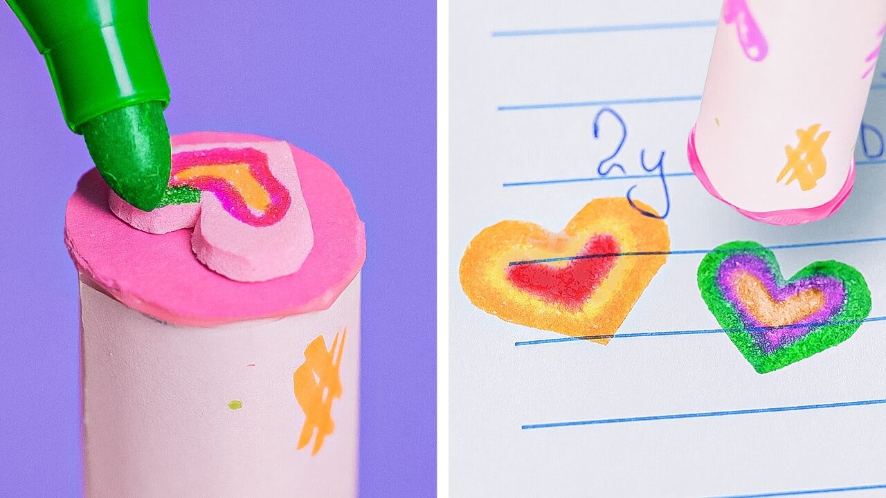 RICH GADGETS vs POOR CRAFTS 🎒✏️ AWESOME SCHOOL IDEAS!