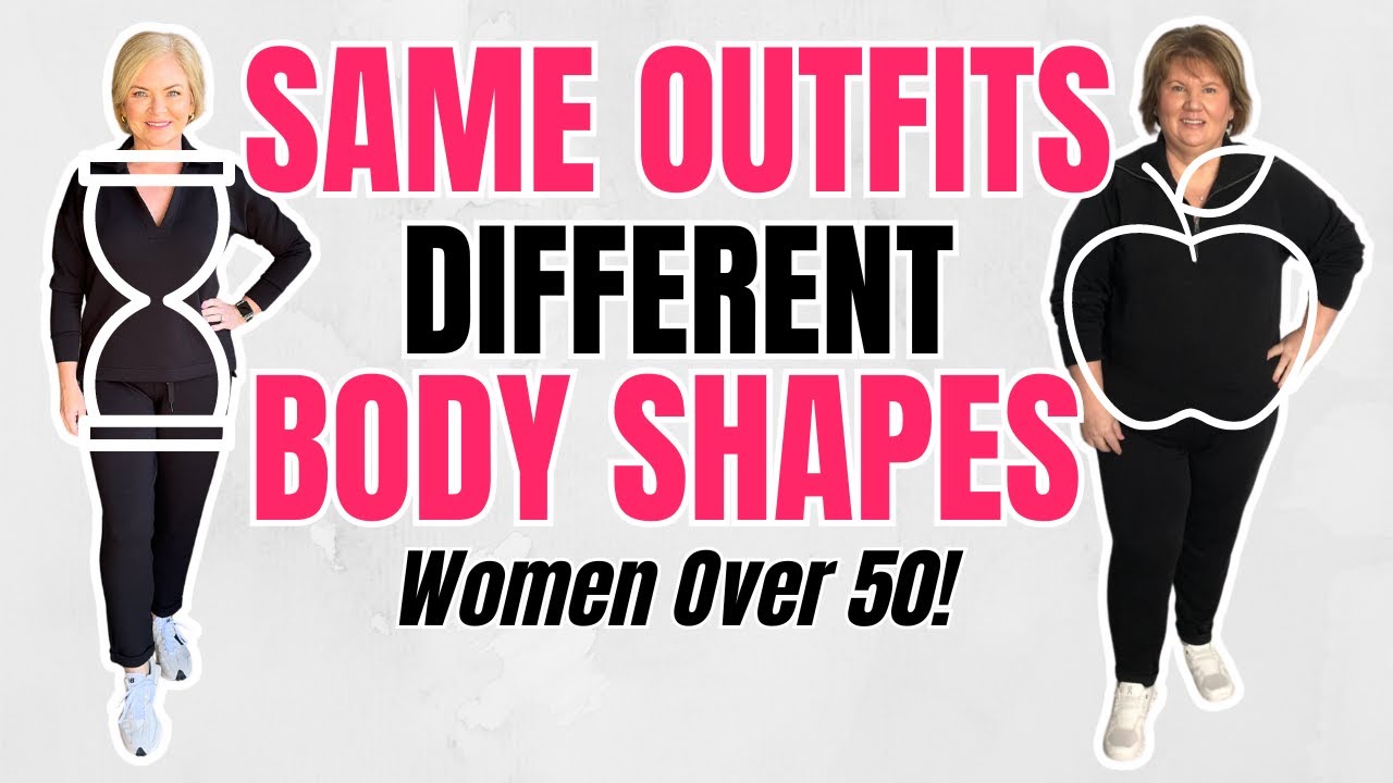 Same Outfits – Different Body Shapes – Women Over 50!