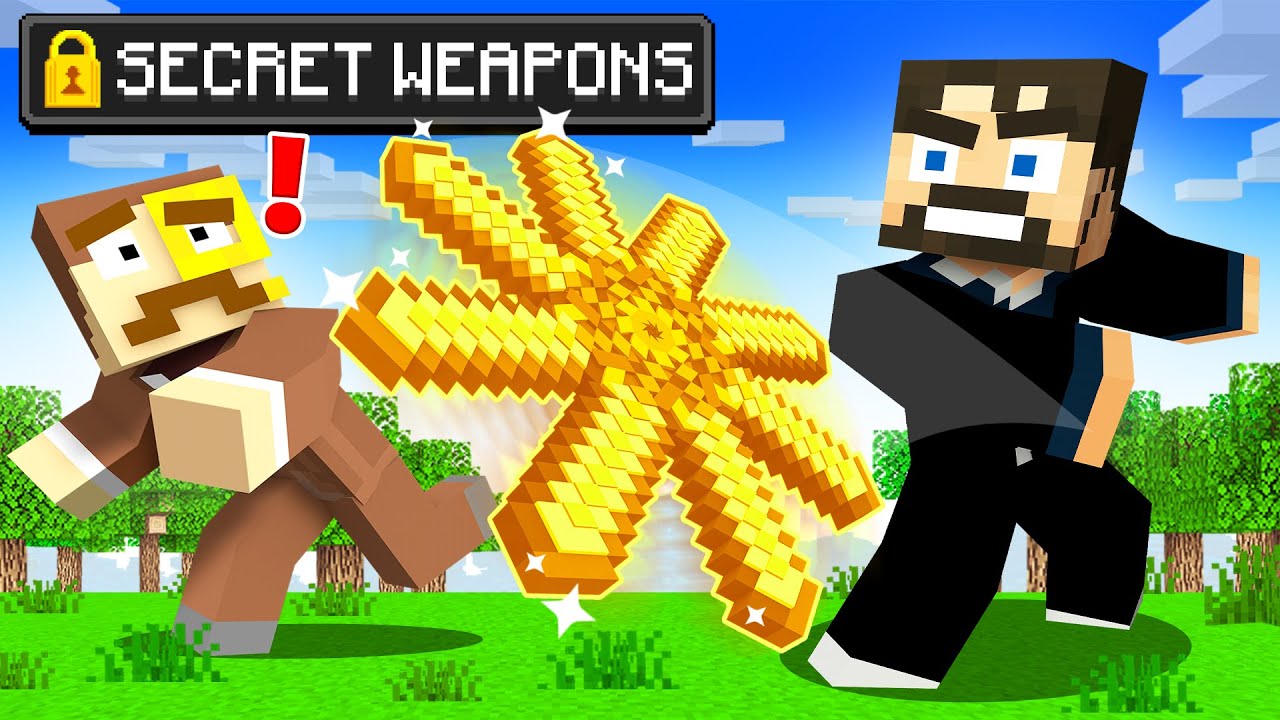 Secret Weapons in Minecraft