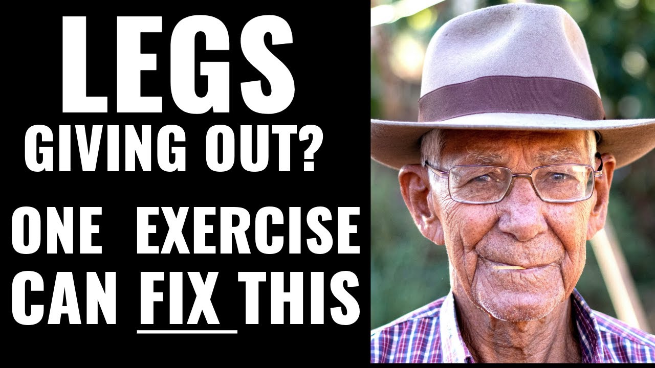 SENIORS: LEGS GIVING OUT WHILE WALKING? ONE EXERCISE THAT CAN FIX THIS COMMON PROBLEM