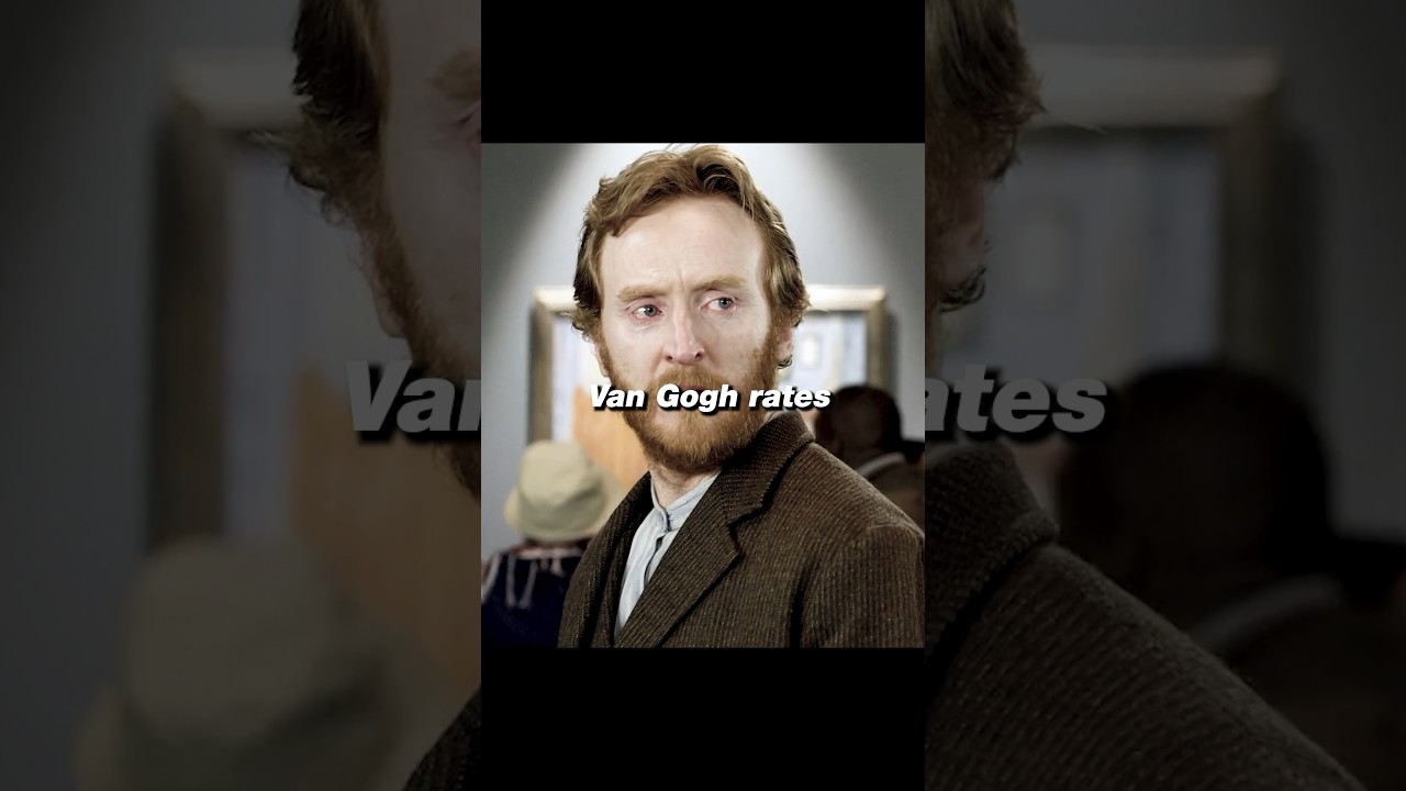 Showed Van Gogh that he would become a legendary painter😌 #movie #series