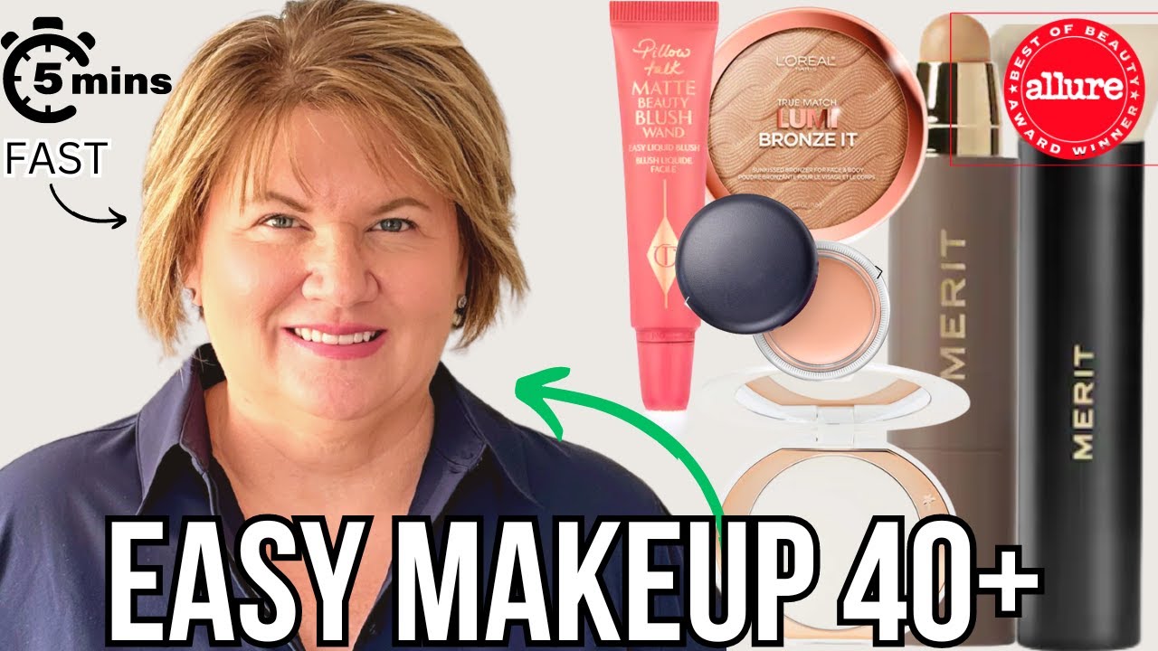 Simple Everyday Makeup Over 50 | Effortless Glamour💋