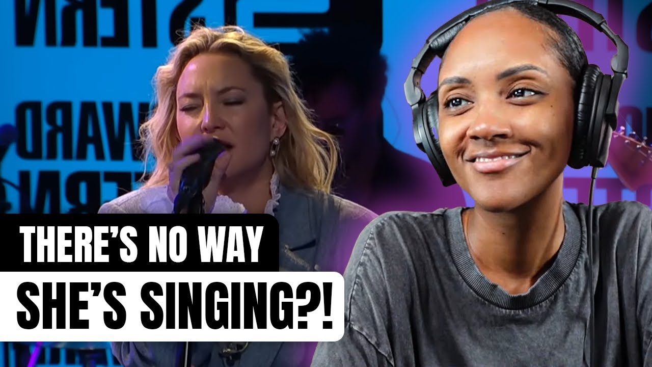 SINCE WHEN DOES SHE SING?! | Kate Hudson covering “Voices Carry”