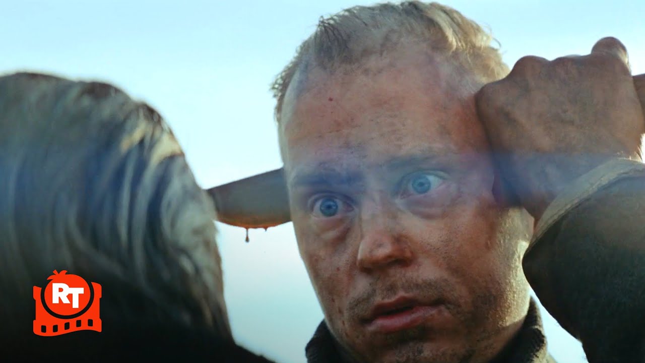 Sisu (2022) – Stabbed in the Head Scene | Movieclips