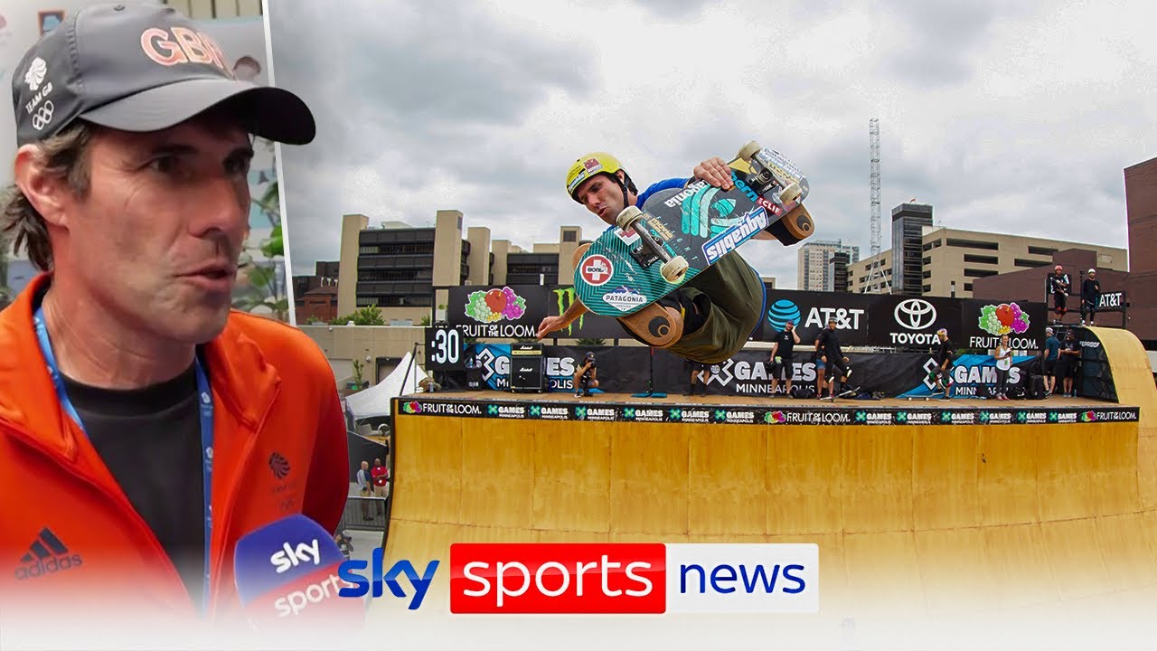 Skateboarder Andy Macdonald discusses representing Team GB at 50 years old | Paris 2024