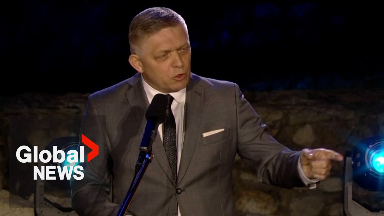 Slovak PM makes first public appearance, speech since assassination attempt