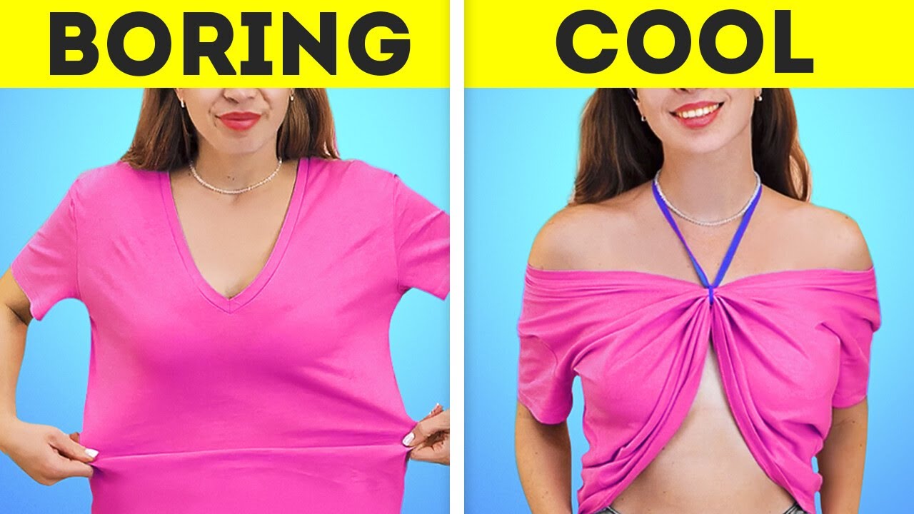 Smart Hacks to Customize Your Old Clothes