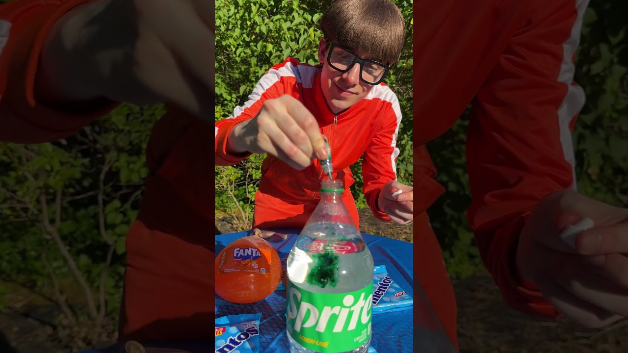 Soda Balloons vs Mentos