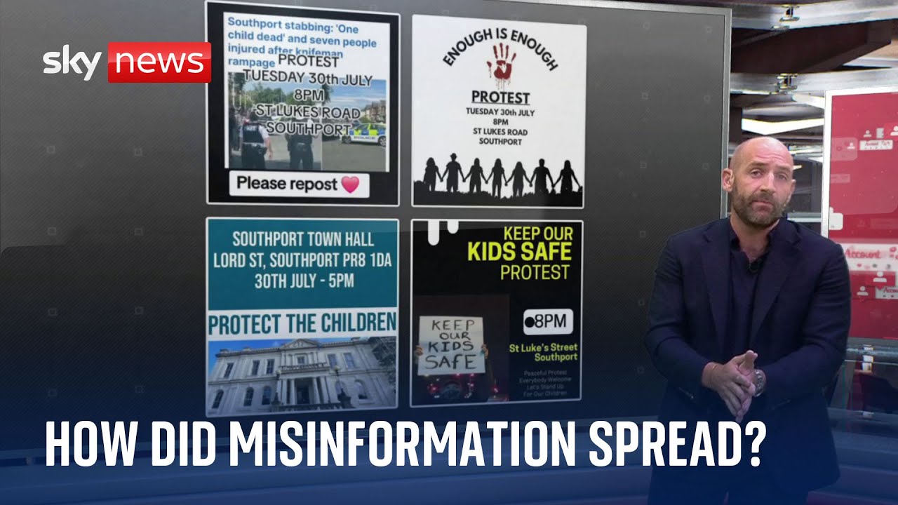 Southport stabbings: How did misinformation spread online?