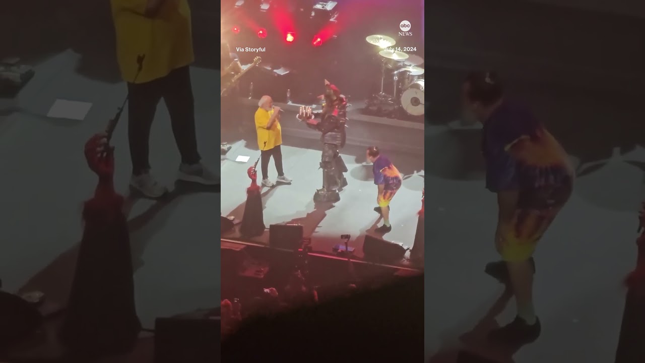 Tenacious D’s Kyle Gass makes joke about Trump shooting on stage during show