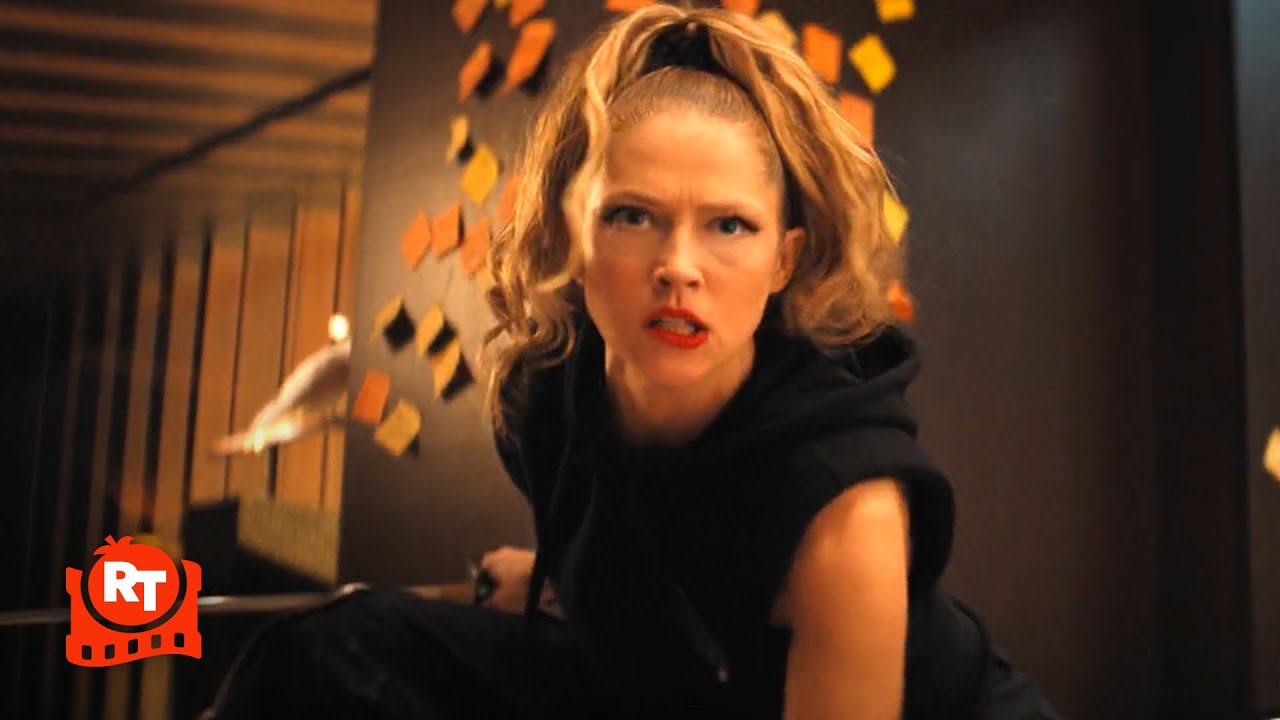 The Fall Guy (2024) – Crazy Sword Lady Attack! Scene | Movieclips