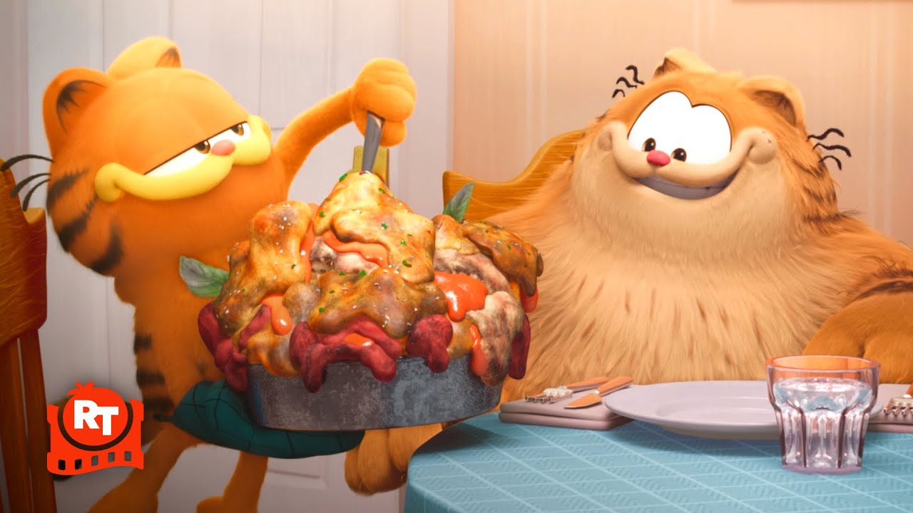 The Garfield Movie (2024) – Garfield Cooks a Disgusting Dinner