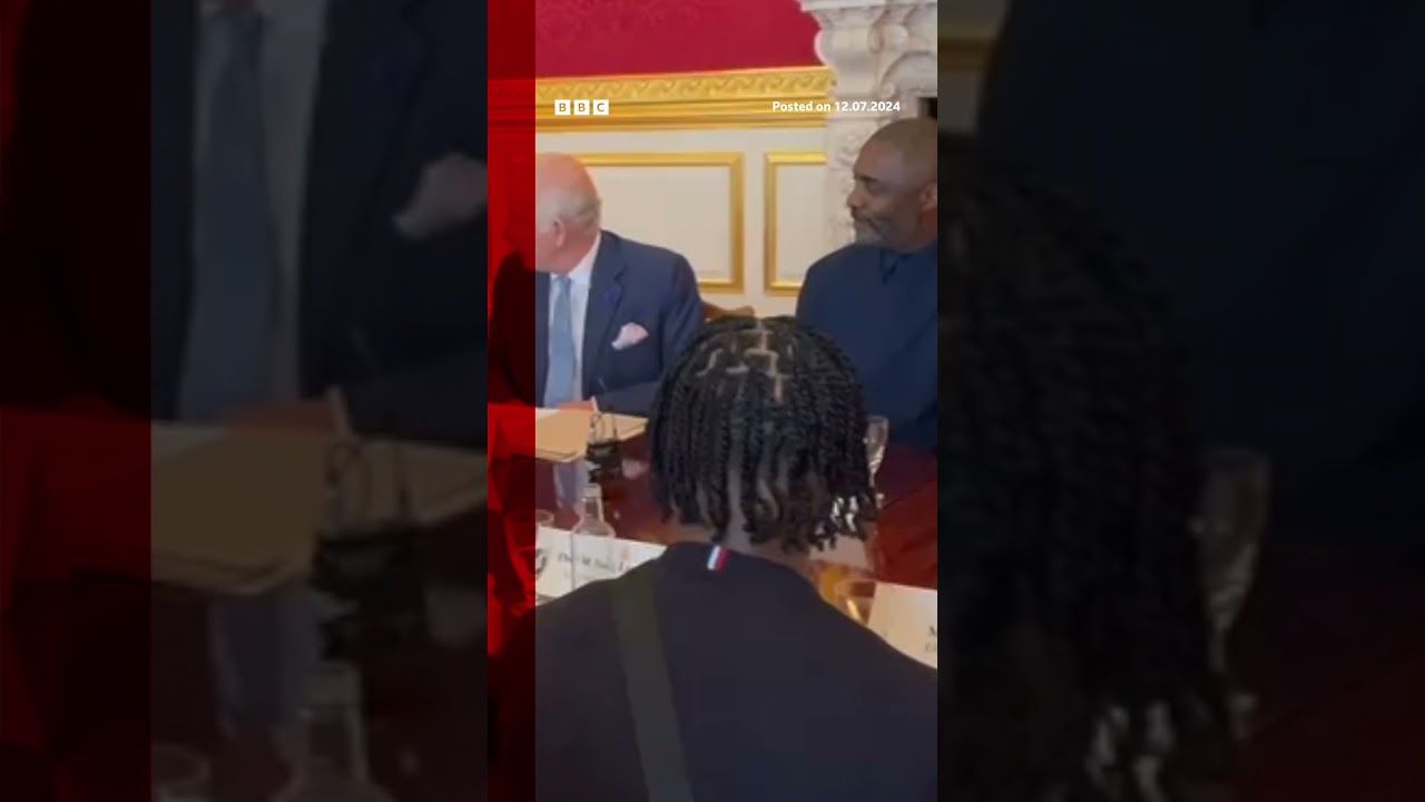 The King’s Trust helped Idris Elba to become an actor. #IdrisElba #KingCharles #BBCNews