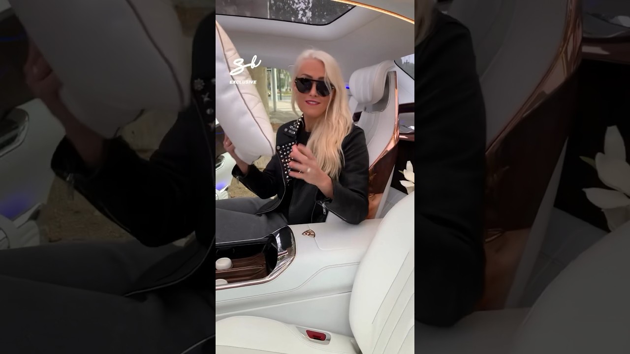 The Mercedes-Maybach Vision Ultimate Luxury comes with its own tea set! 😍☕️ #Mercedes #Maybach