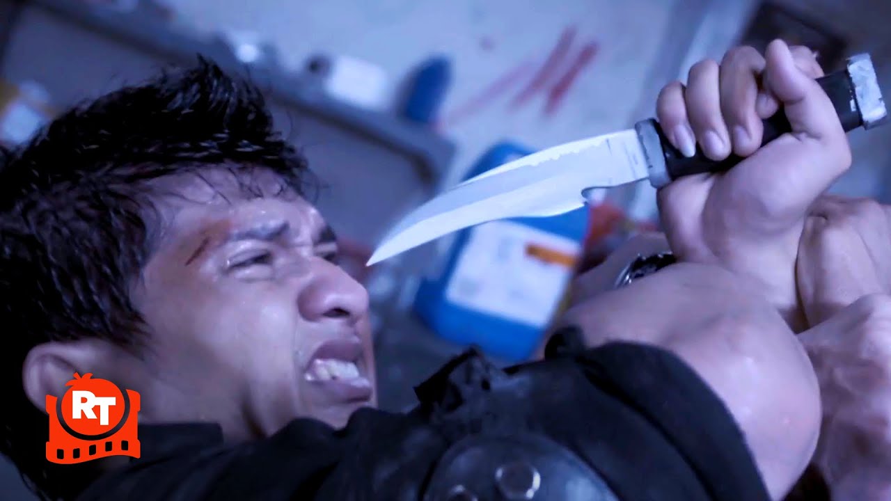 The Raid: Redemption (2011) – Intense Lab Brawl Scene | Movieclips