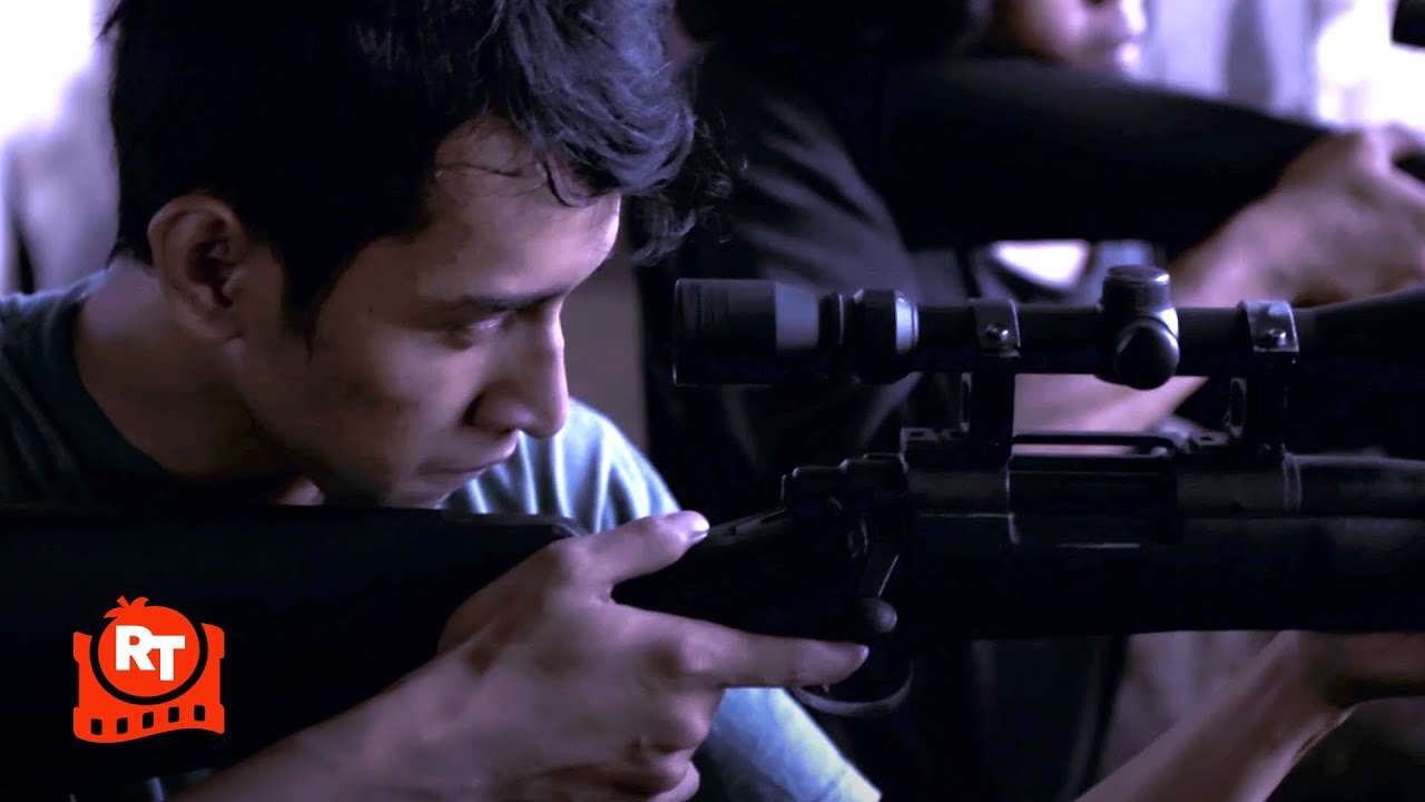 The Raid: Redemption (2011) – Snipers vs. Cops Scene | Movieclips