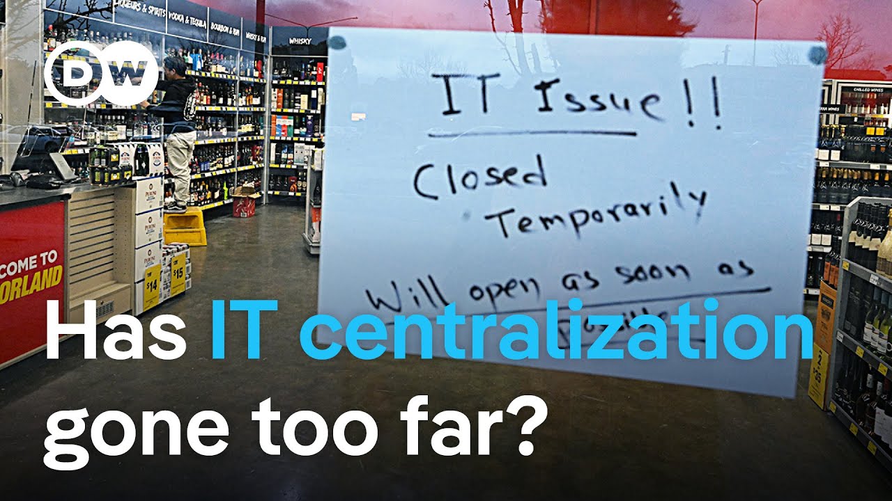 The underlying problem behind today’s massive IT outage | DW News