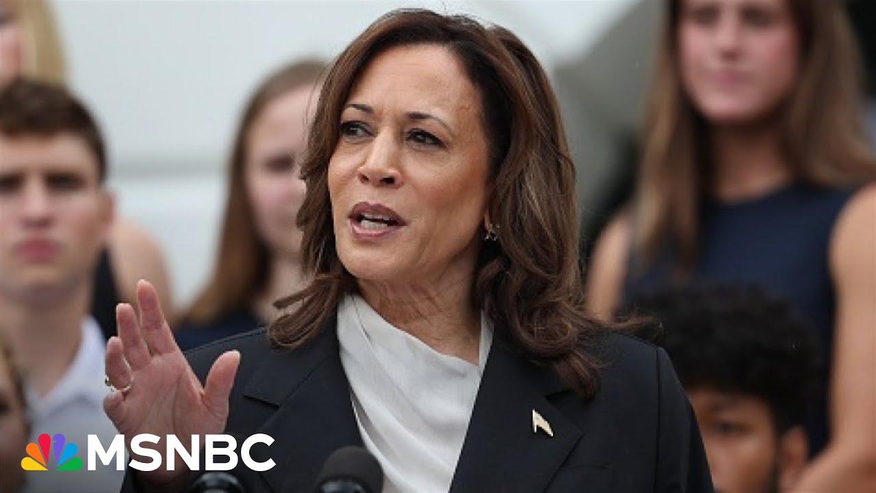 ‘This woman is about to save the party’: Harris rips into Trump as she becomes de facto nominee