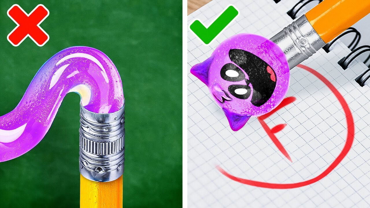 Top School Hacks and Crafts 🎒✏️ Back to School!